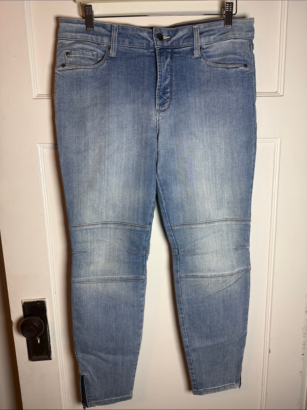 NYDJ Light Wash Skinny Jeans
